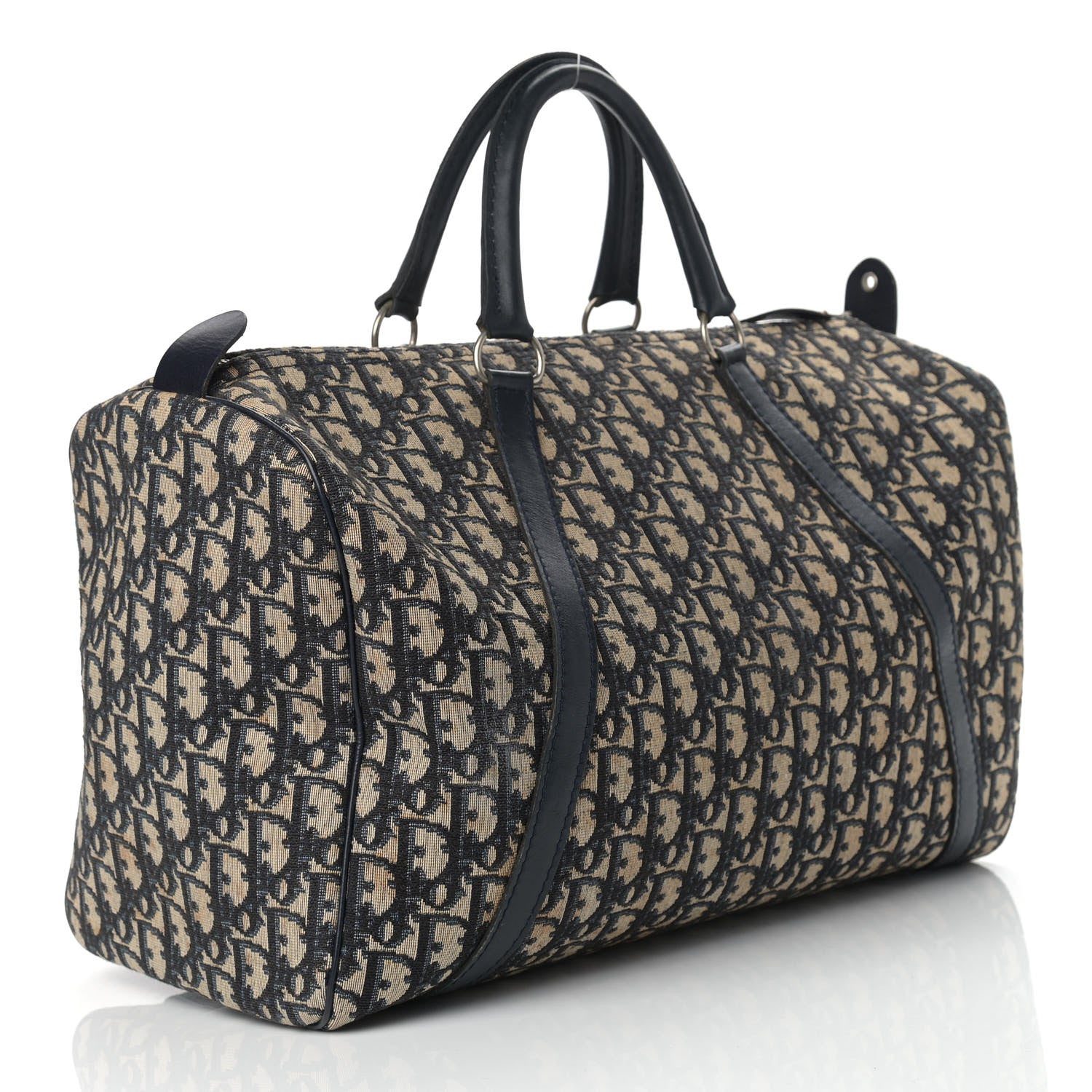 Christian Dior Monogram Duffle Blue 2 of 13