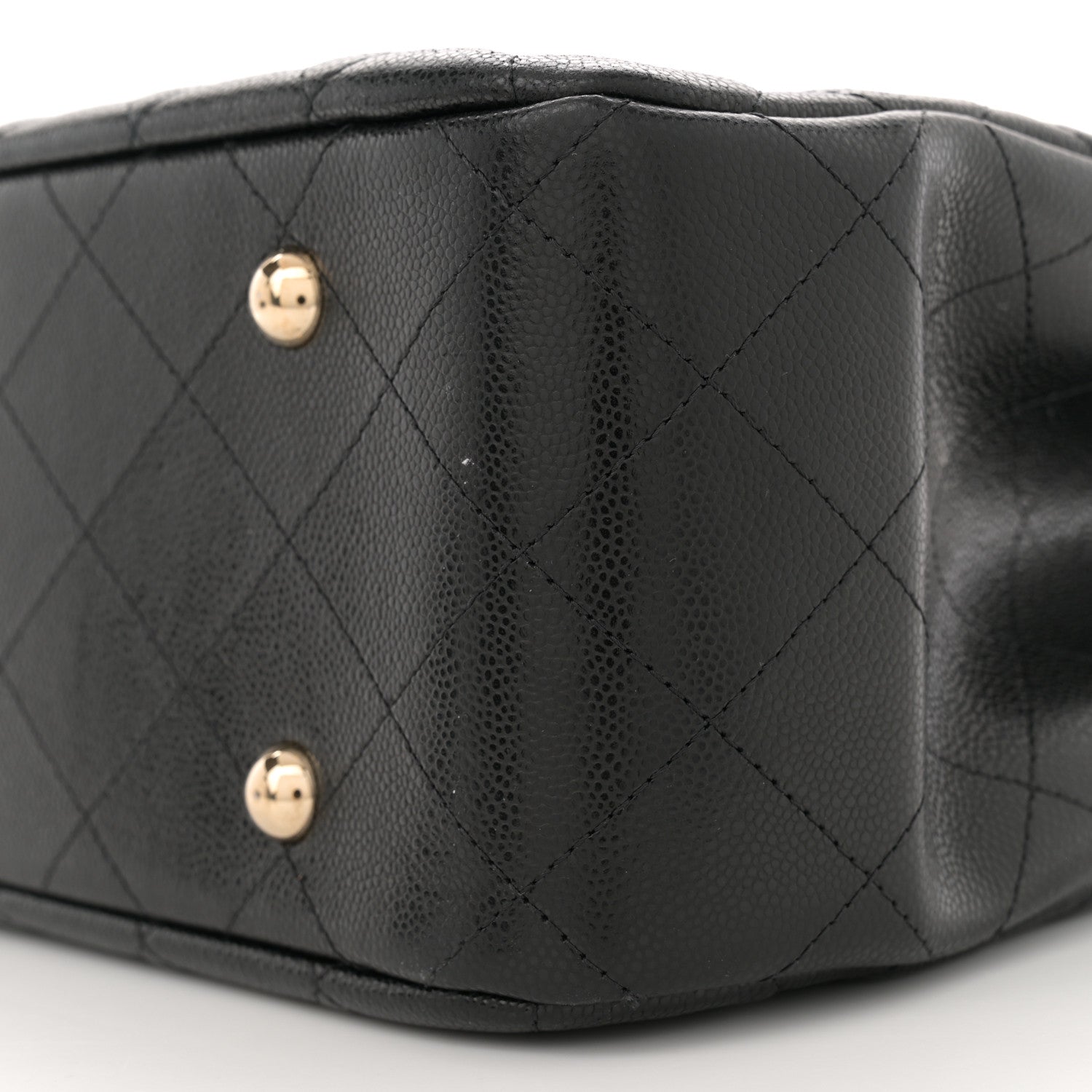 Chanel Caviar Quilted Large CC Shopping Tote Black 10 of 10