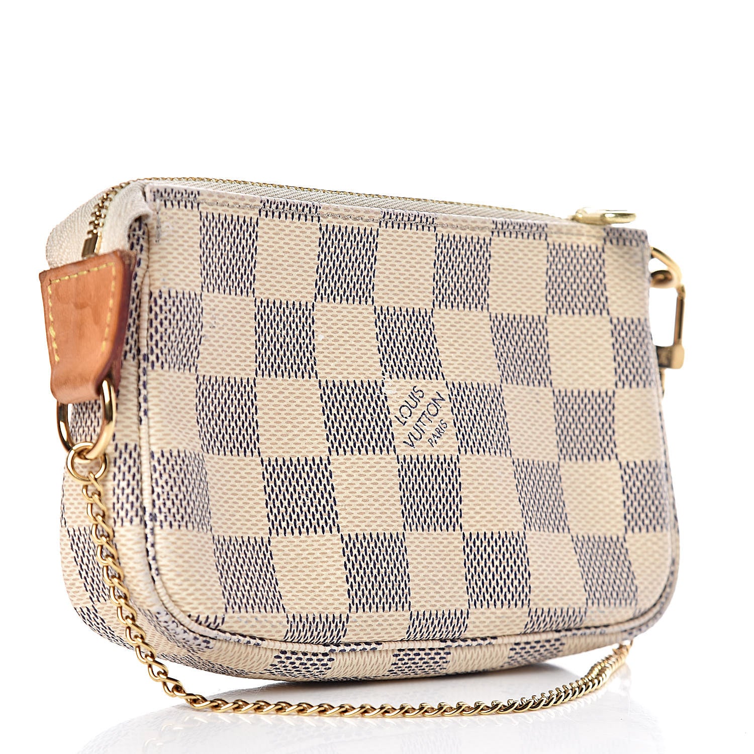 Louis Vuitton Damier Azur Mini Pochette Accessories 4 of 16