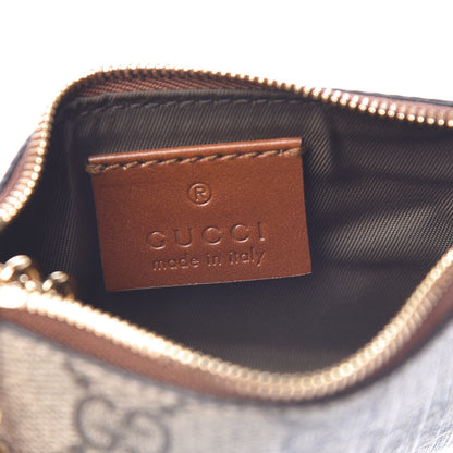 Gucci GG Supreme Monogram Key Case Brown 6 of 8