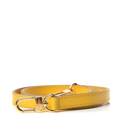 Louis Vuitton Calfskin 16mm Shoulder Strap Citron 1 of 3