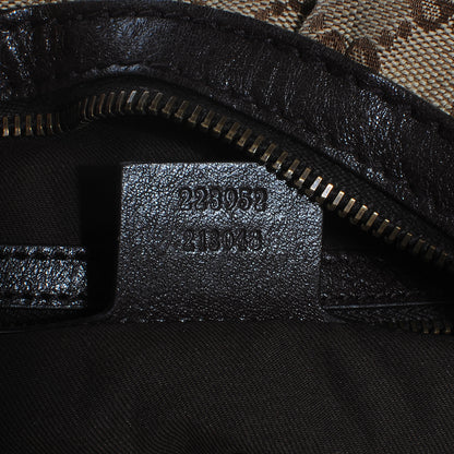 Gucci Monogram Interlocking Medium Hobo Ebony 7 of 8