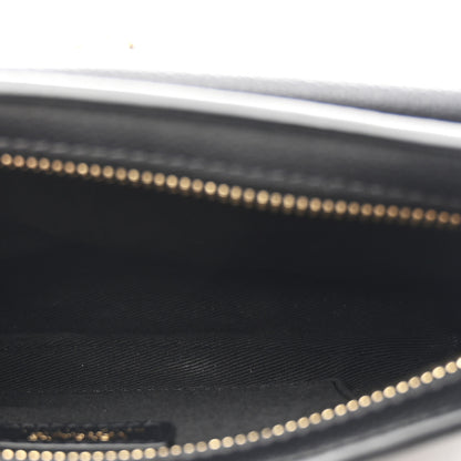 Versace Grained Calfskin La Medusa Mini Bag Black 5 of 11