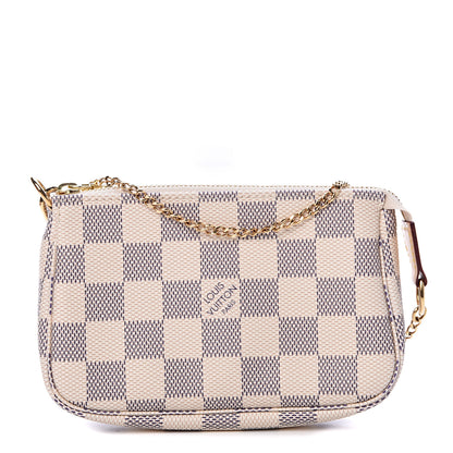Louis Vuitton Damier Azur Mini Pochette Accessories 1 of 7