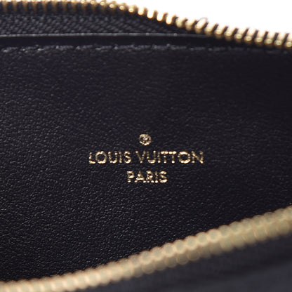 Louis Vuitton Empreinte Felicie Chain Wallet Zippered Insert Black 6 of 7