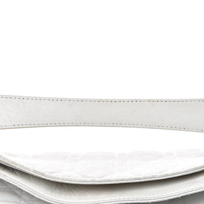 Christian Dior Lambskin Cannage Large Dior Soft Hobo White 19 of 19
