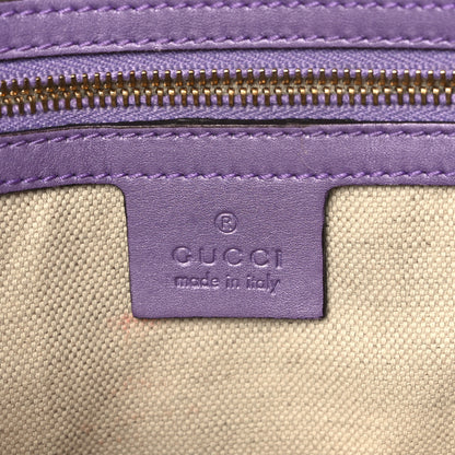 Gucci Metallic Soft Guccissima Small Lovely Heart Messenger Senanque 5 of 11