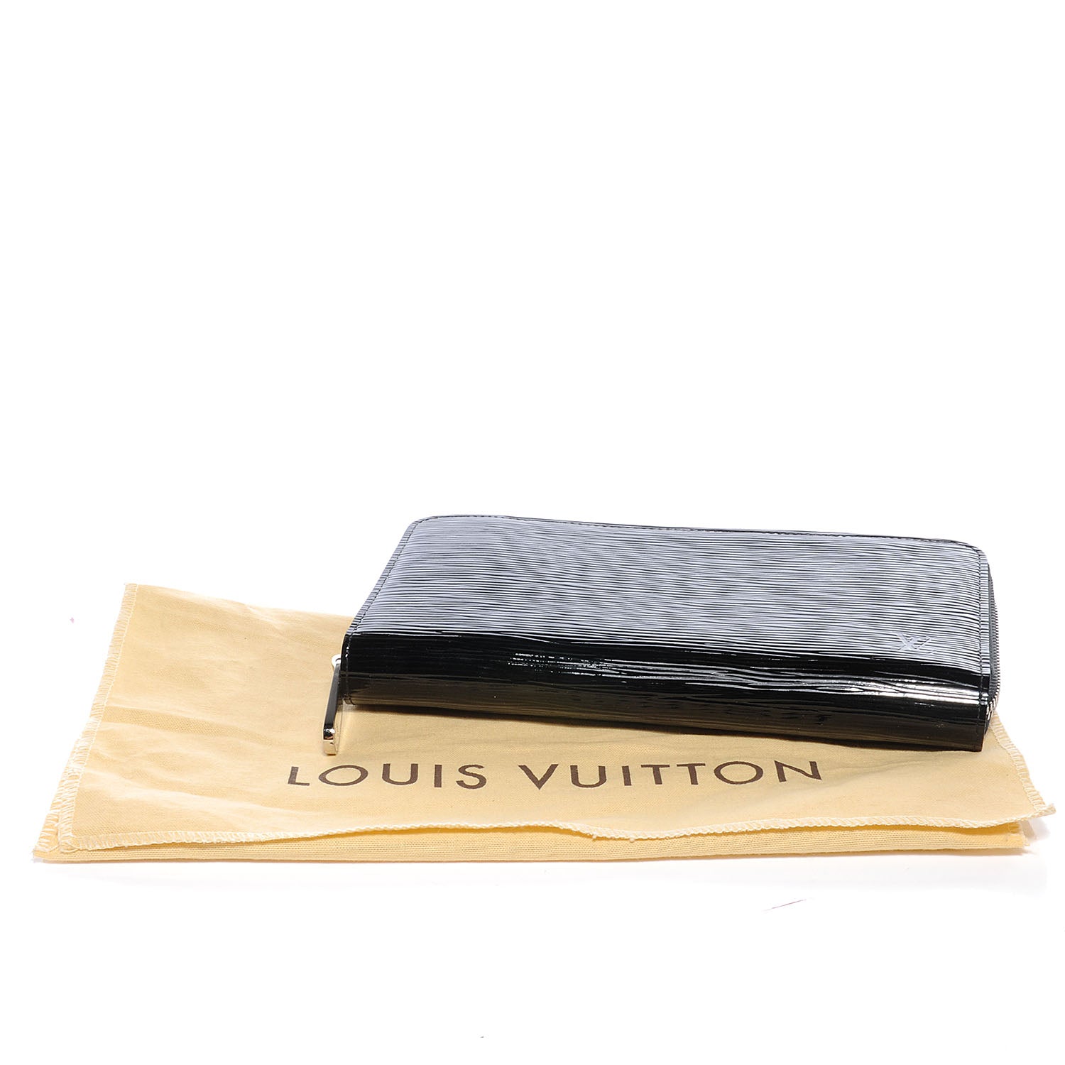 Louis Vuitton Epi Electric Zippy Organizer Wallet Black 6 of 8