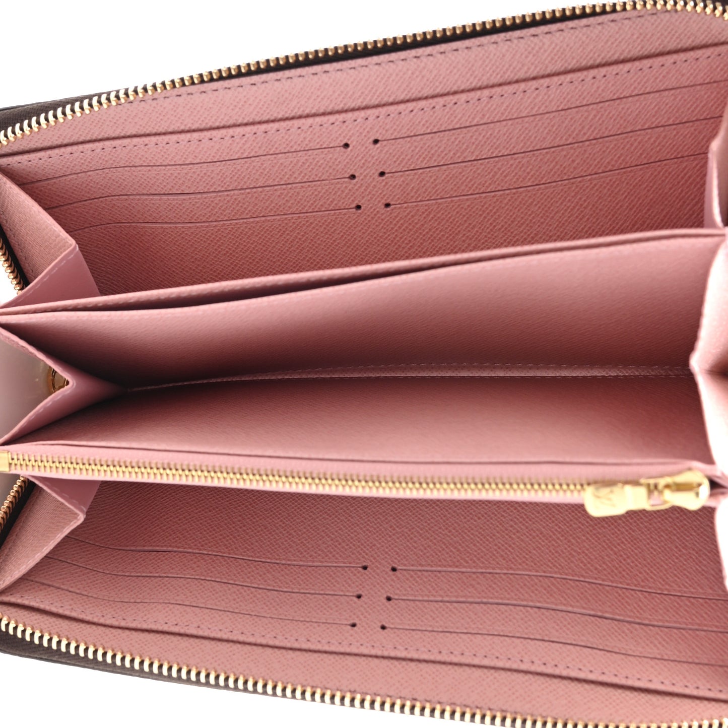Monogram Zippy Wallet Rose Ballerine