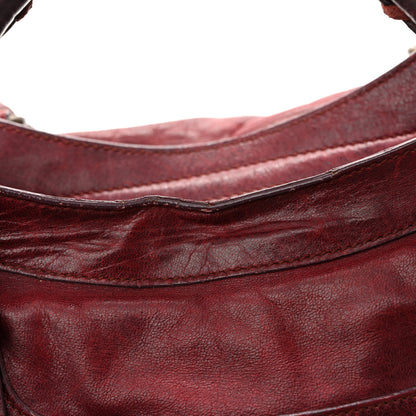 Balenciaga Agneau Classic Hardware City Dark Wine 18 of 18