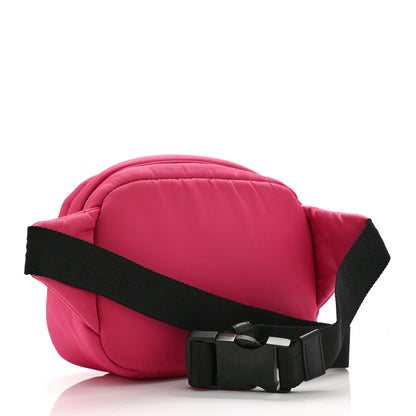 Prada Tessuto Nylon Soft Padded Belt Bag Fuxia 3 of 10