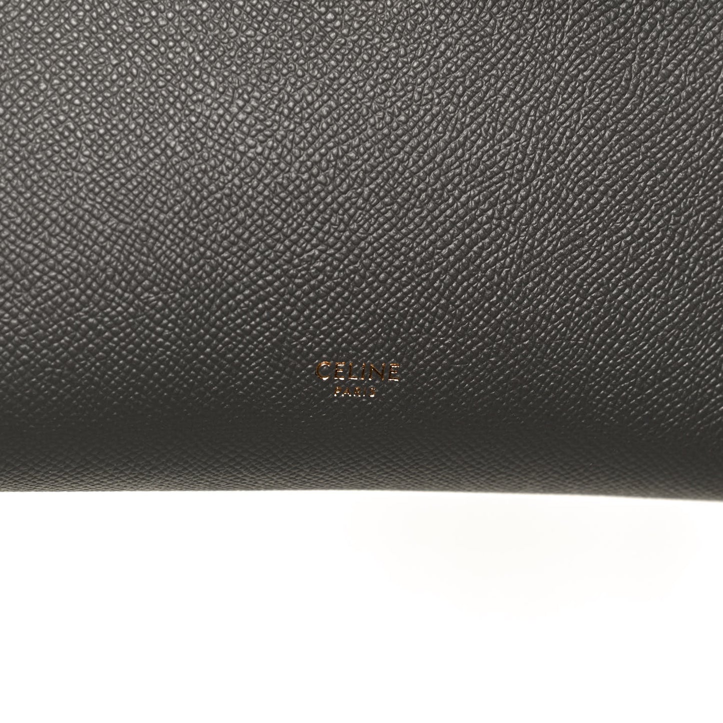 Grained Calfskin Nano Belt Bag Grey