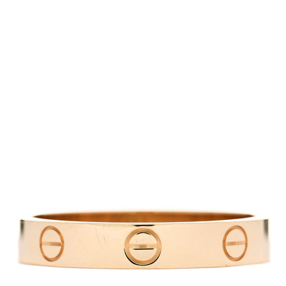 Cartier 18K Yellow Gold 3.5mm LOVE Wedding Band Ring 59 8.75 3 of 4