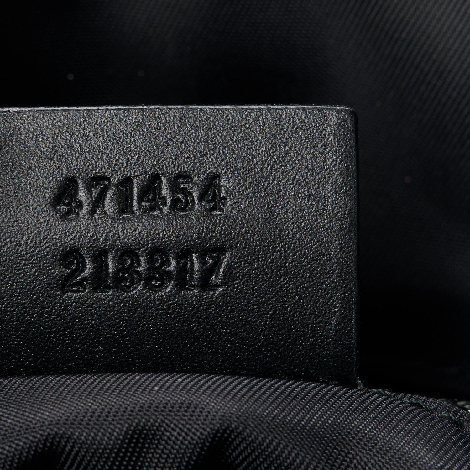 Gucci GG Supreme Monogram Web Messenger Bag Black 7 of 12