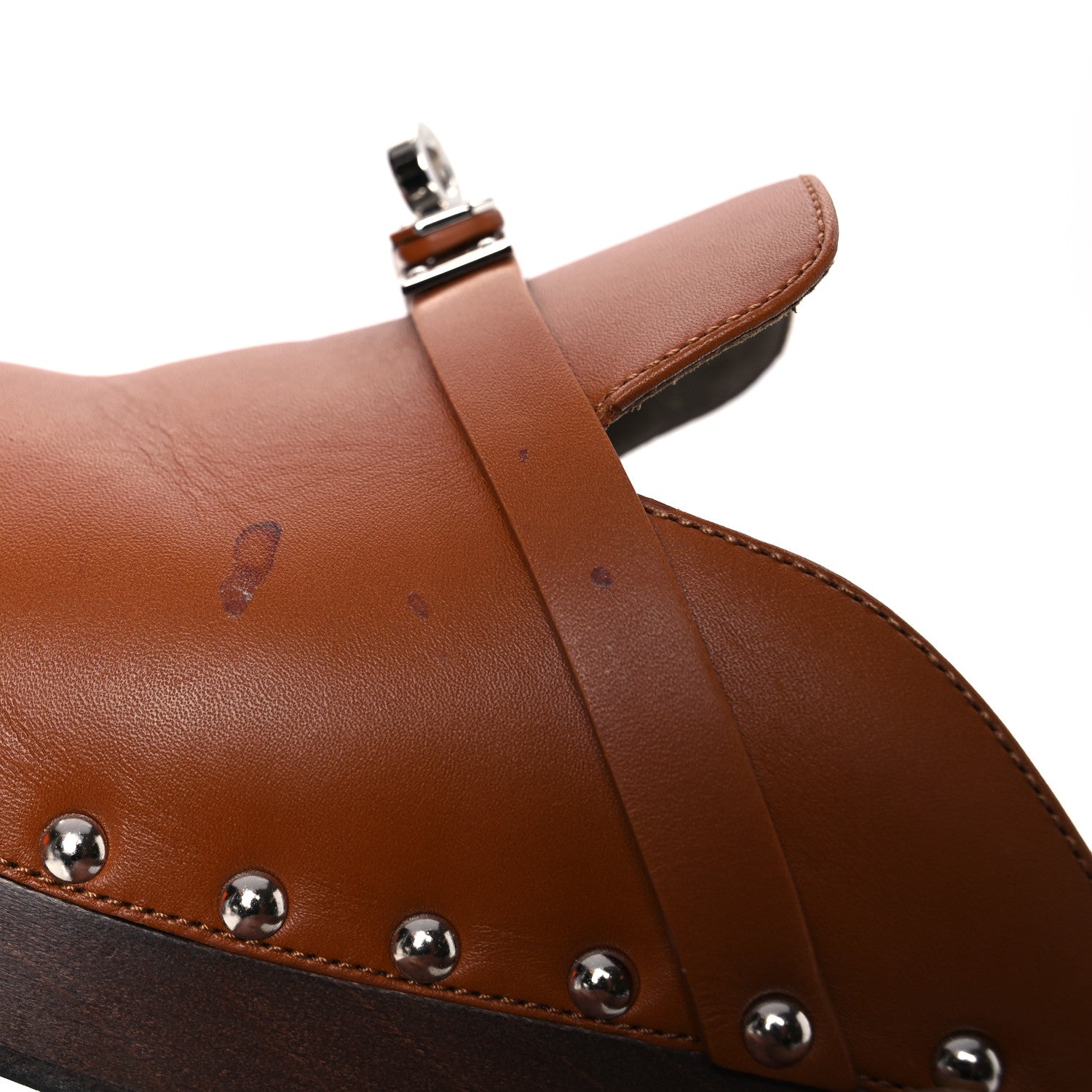 Hermes Heritage Calfskin Carlotta Mules 39 Naturel 12 of 13