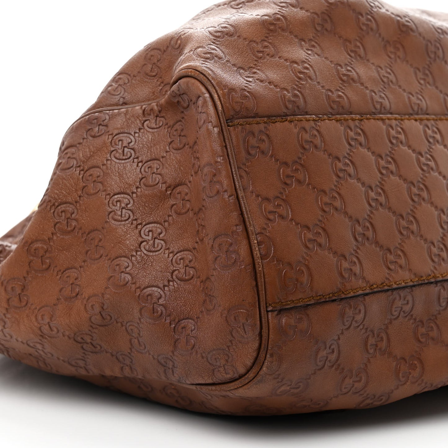 Guccissima Signature Large Sukey Tote Brown