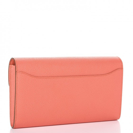 Hermes Epsom Constance Long Wallet Flamingo 3 of 8