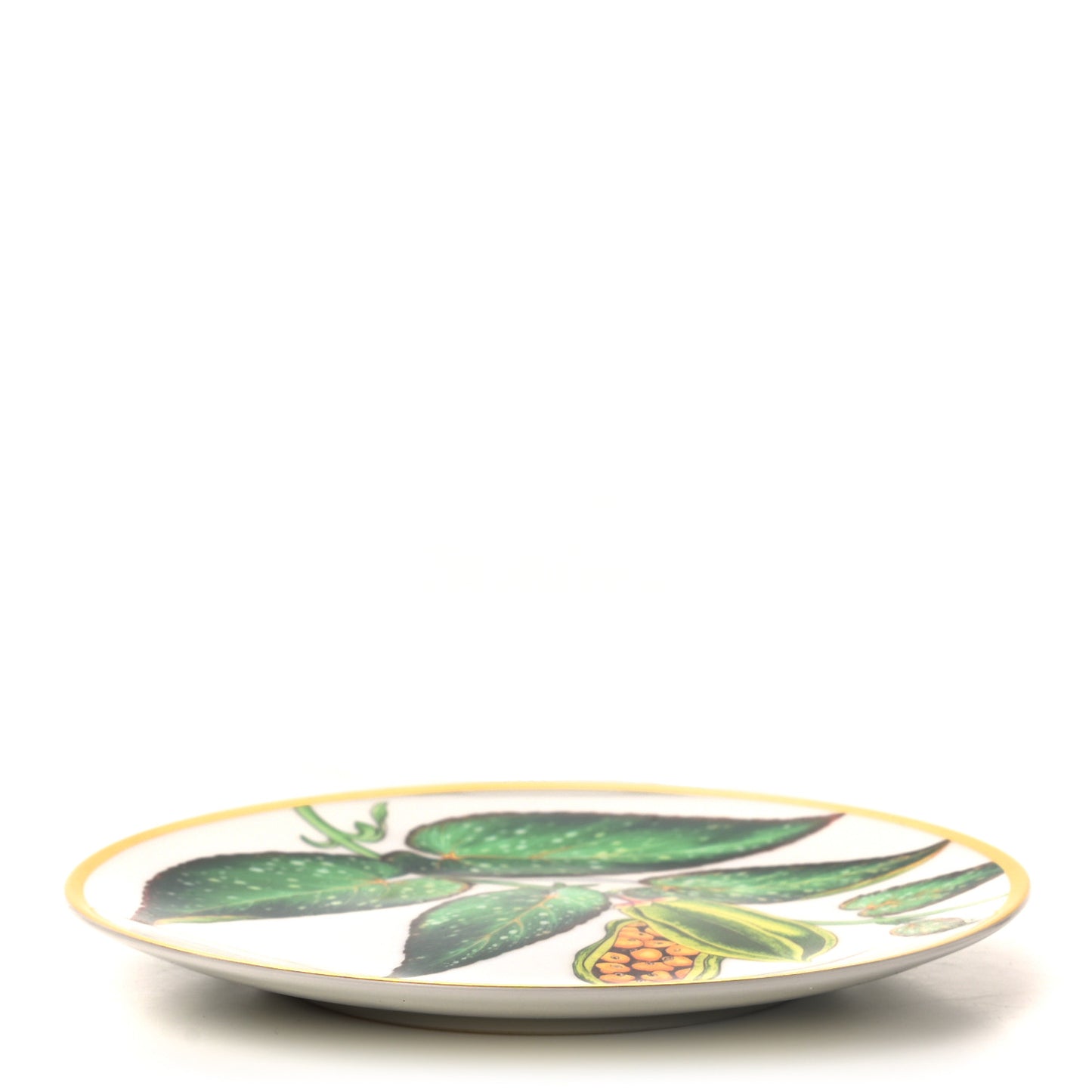 Porcelain Passifolia Bread and Butter Plate Set of 2