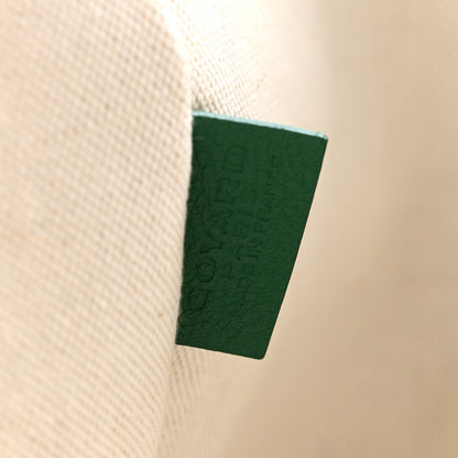 Goyard Goyardine Villette Tote Green 6 of 13