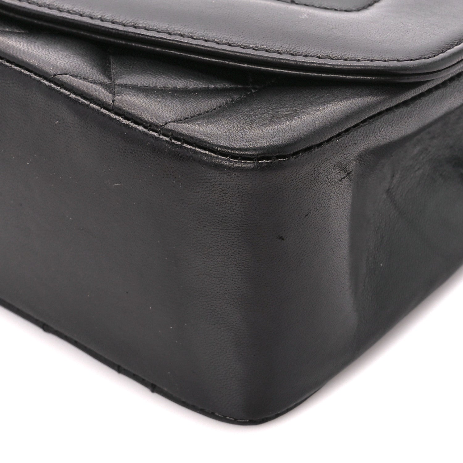 Chanel Lambskin Quilted Small Single Flap Black 11 of 11
