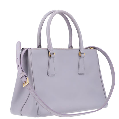 Prada Saffiano Small Galleria Double Zip Tote Glicine 3 of 10