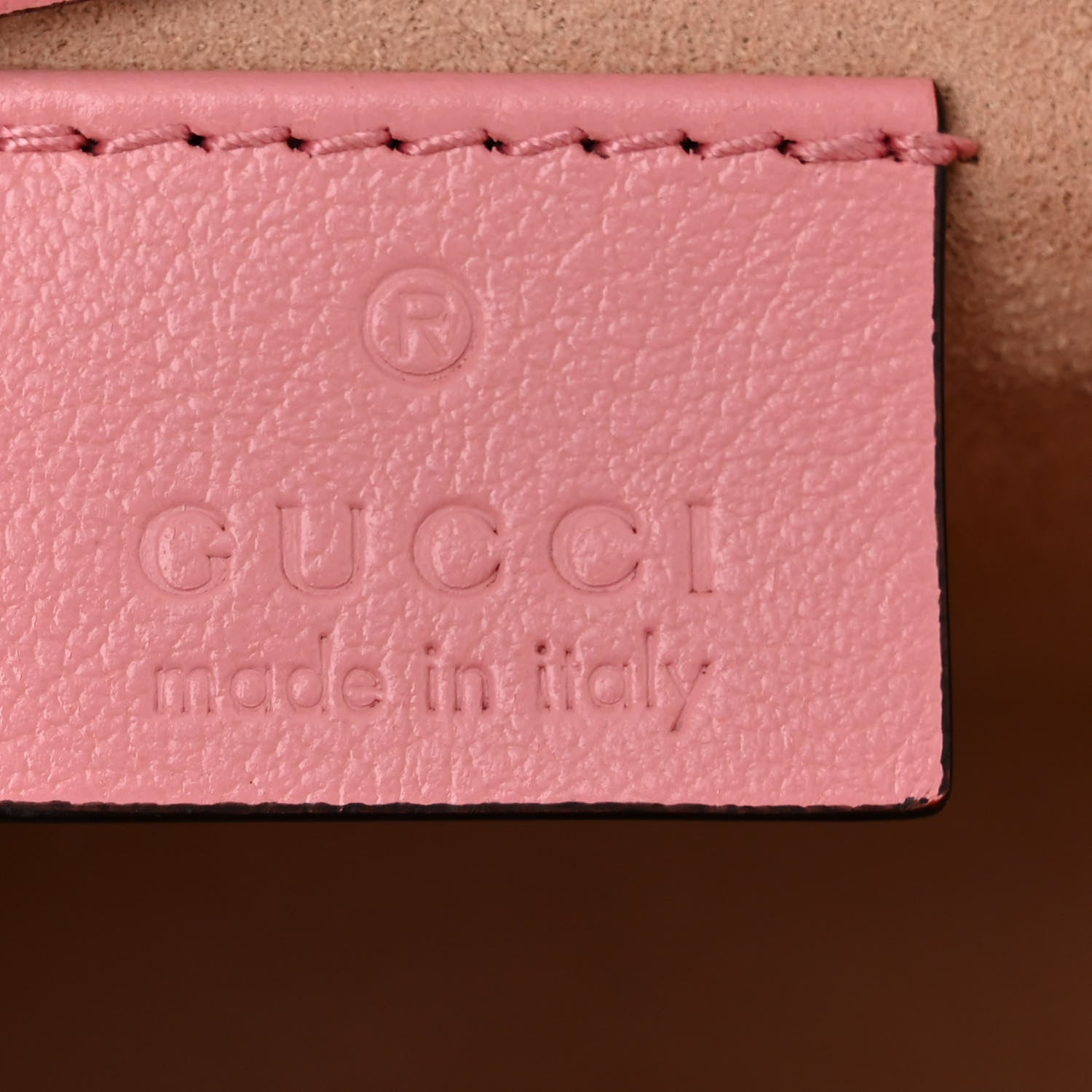 Gucci Azalea Calfskin Enamel Matelasse Diagonal Super Mini Torchon GG Marmont Shoulder Bag New Cherry Red Wild Rose 6 of 10