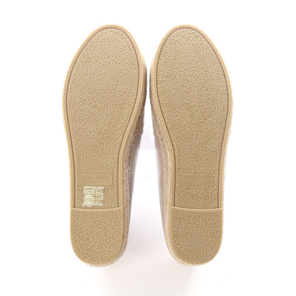 Saint Laurent Nappa Monogram Espadrilles 36.5 Rose Poudre 7 of 11