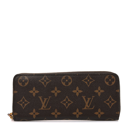Louis Vuitton Monogram Clemence Wallet Fuchsia 1 of 6