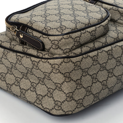 Gucci GG Plus Monogram Front Pocket Messenger Dark Brown 10 of 11