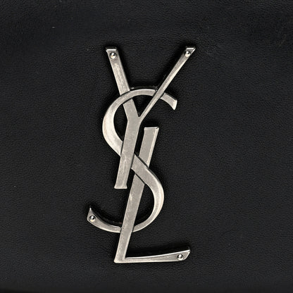 Saint Laurent Calfskin Monogram Belt Bag Black 7 of 11