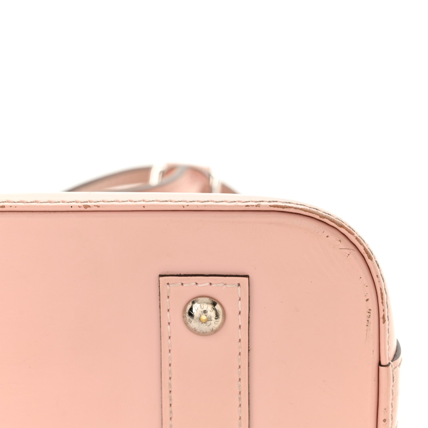 Louis Vuitton Epi Stickers Alma BB Rose Ballerine 18 of 19