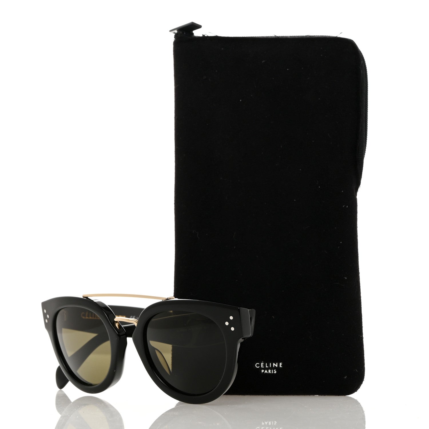 Celine New Pretty Sunglasses CL 41043/S Black 7 of 7