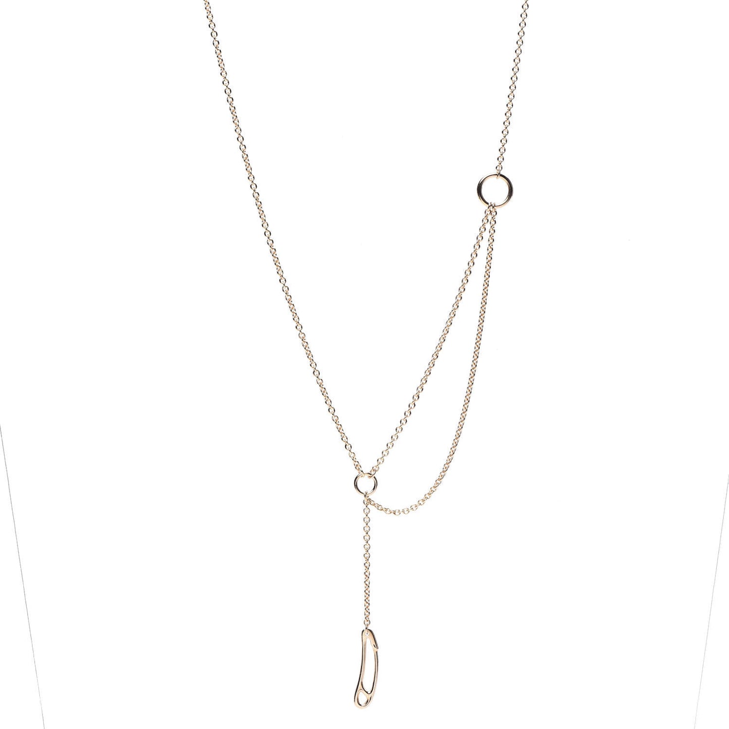 18K Rose Gold TPM Chaine d'Ancre Punk Necklace SH