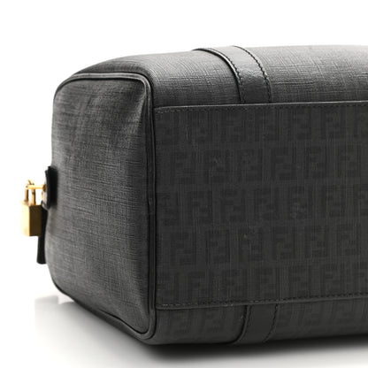 Fendi Zucchino Spalmati Vitello Small Boston Black 9 of 11