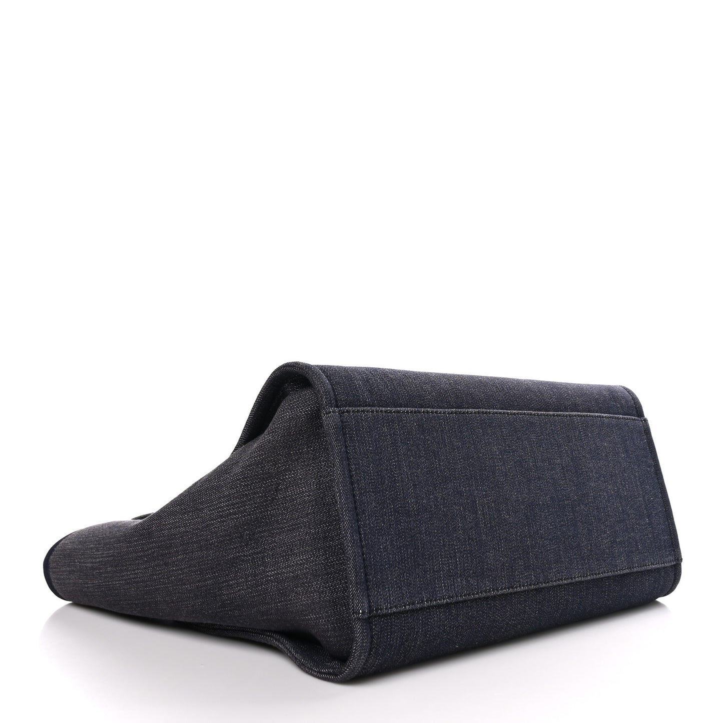Denim Large Deauville Tote Dark Blue
