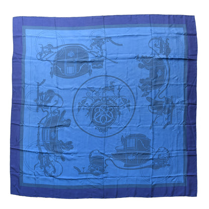 Hermes Silk Dip Dye Ex Libris Shawl 140 1 of 3
