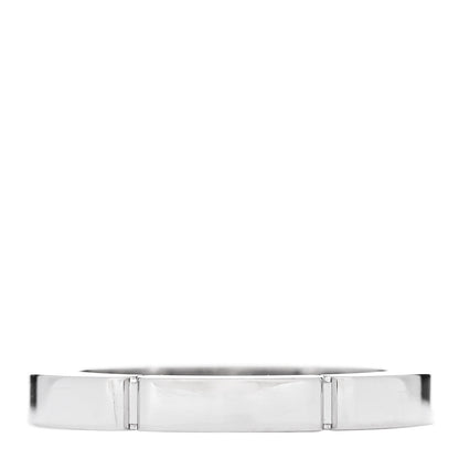 Cartier 18K White Gold Diamond Maillon Panthere Wedding Band Ring 47 4 3 of 5