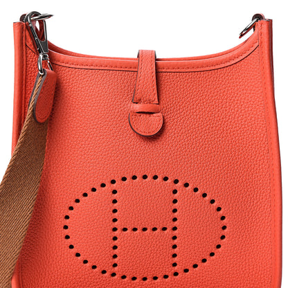 Hermes Taurillon Maurice Amazone Evelyne TPM Capucine Gold 6 of 9