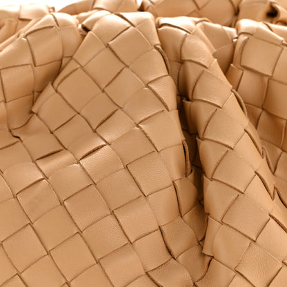 Bottega Veneta Nappa Maxi Intrecciato The Pouch Oversized Clutch Almond 8 of 11