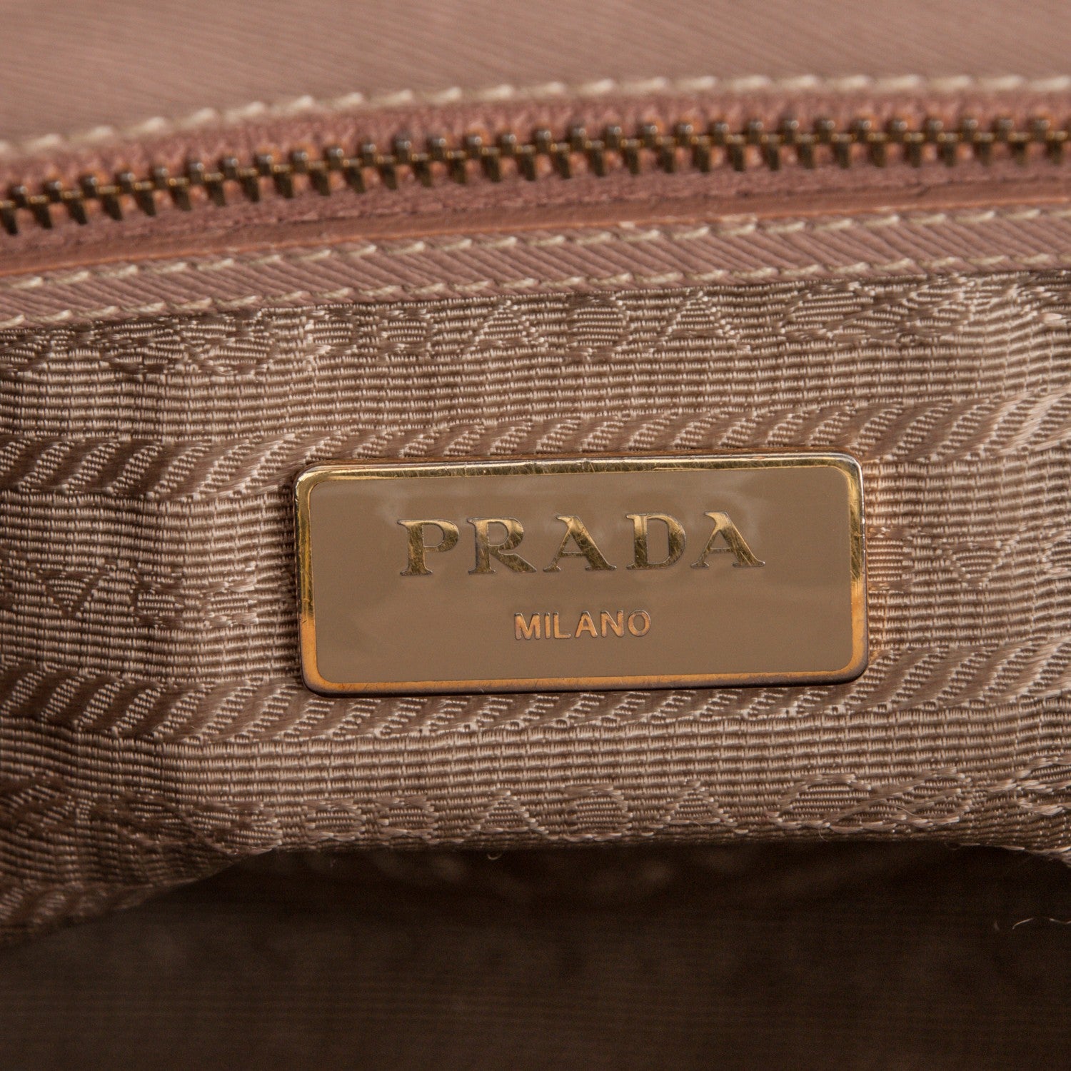 Prada Saffiano Small Galleria Double Zip Tote Cammeo 6 of 7