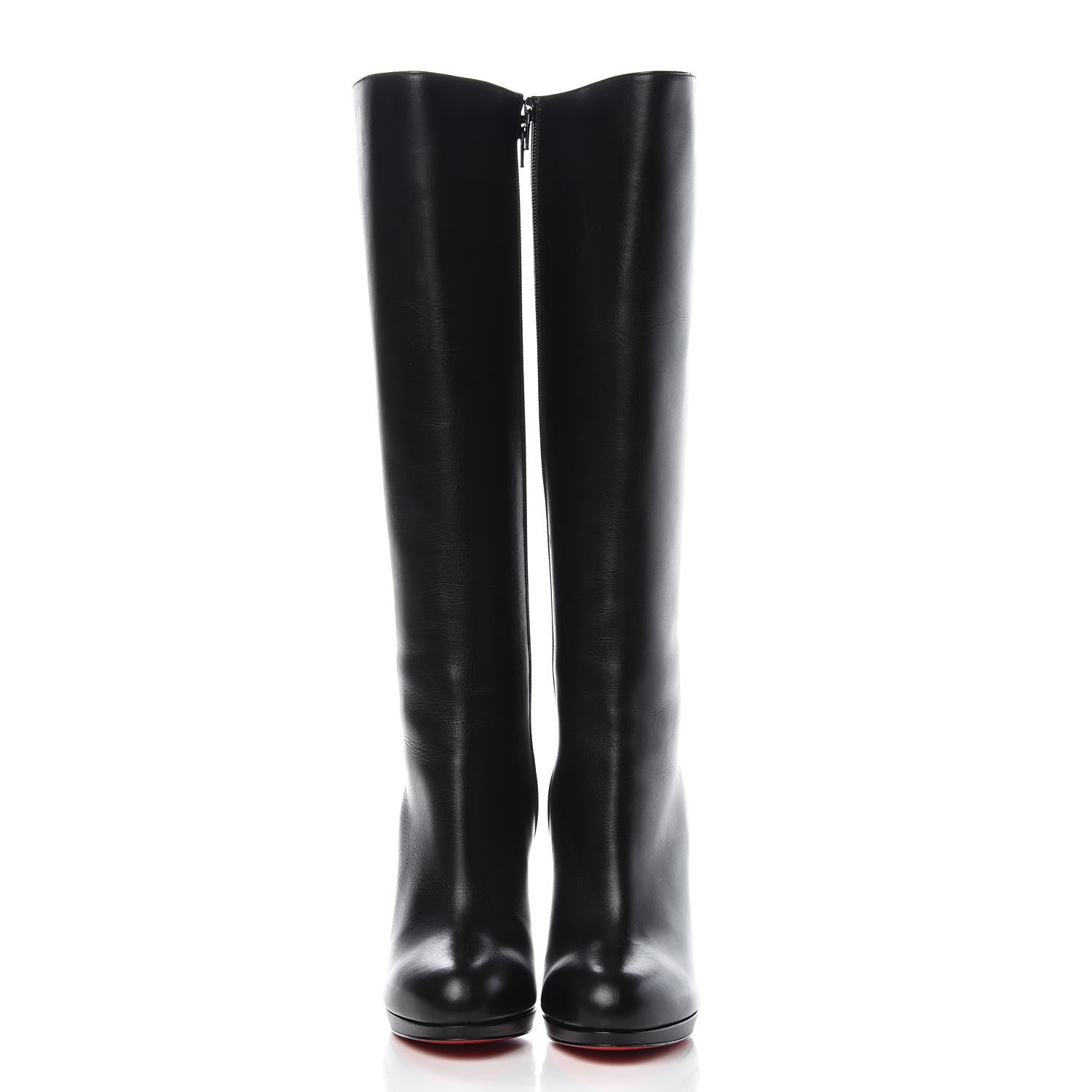 Christian Louboutin Calfskin Botalli 120 Tall Boots 39 Black 2 of 9