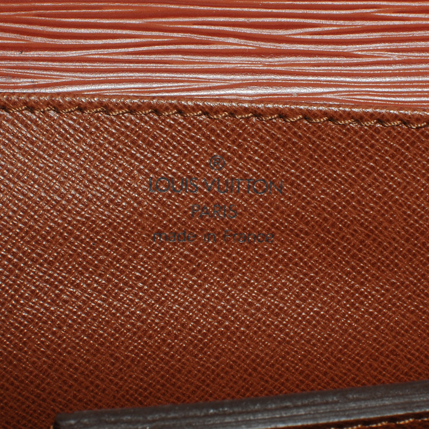 Epi Serviette Ambassadeur Briefcase Fawn