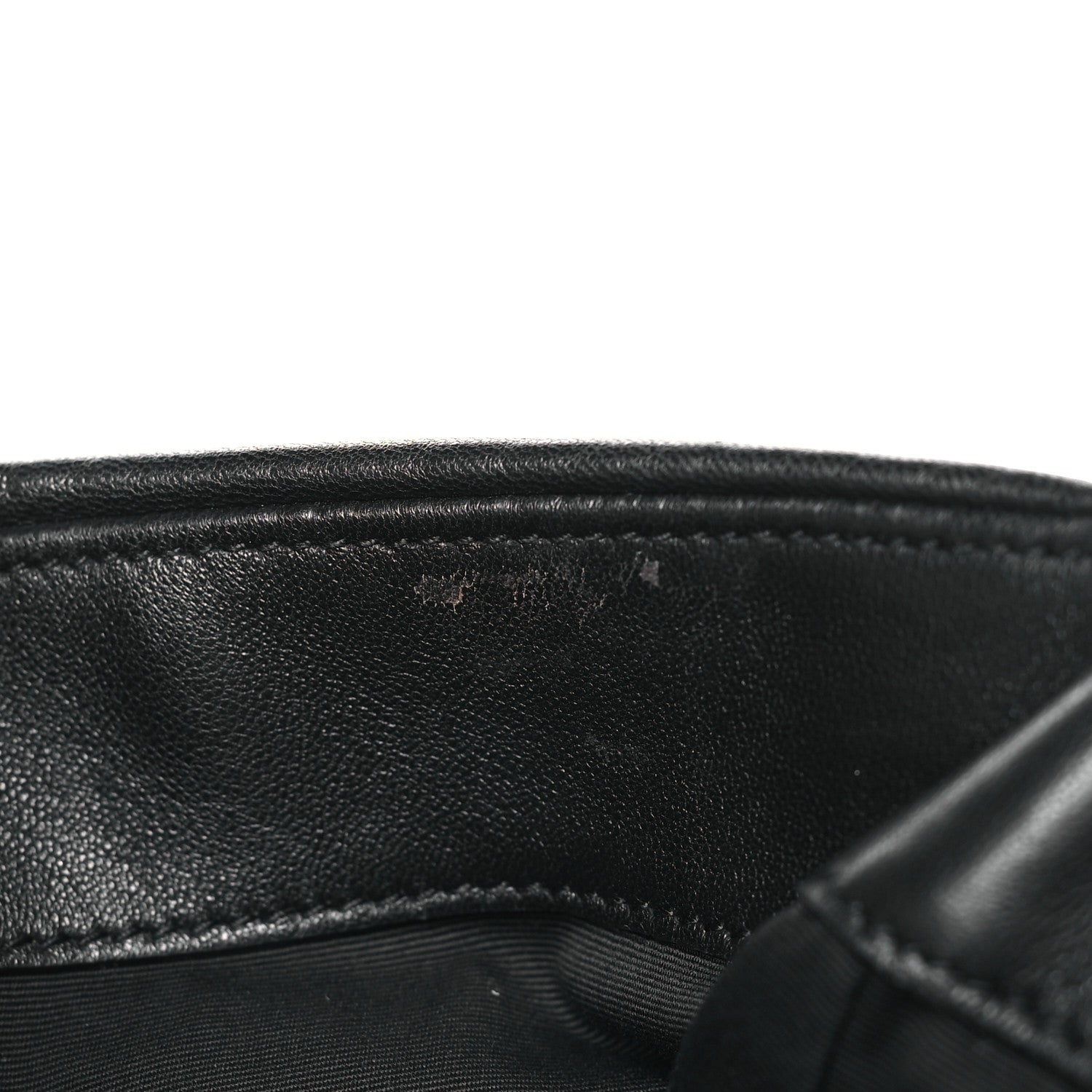 Saint Laurent SAINT LAURENT Lambskin Matelasse Monogram Large Jamie 4.3 Black 11 of 12
