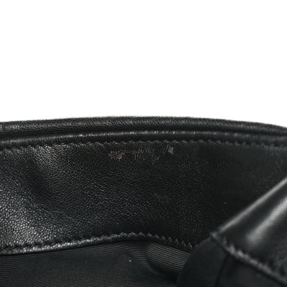 Saint Laurent SAINT LAURENT Lambskin Matelasse Monogram Large Jamie 4.3 Black 11 of 12