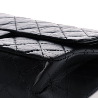 Chanel Aged Calfskin Quilted 2.55 Reissue 227 Flap Black 9 of 14