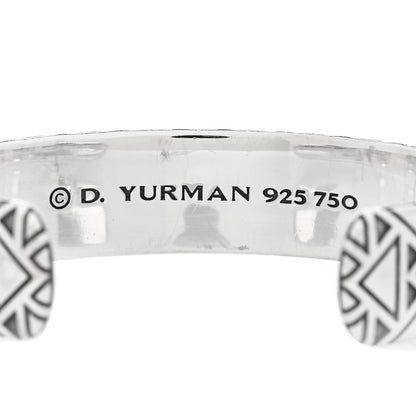 David Yurman Sterling Silver 18K Yellow Gold Southwest Cuff Bracelet 3 of 3