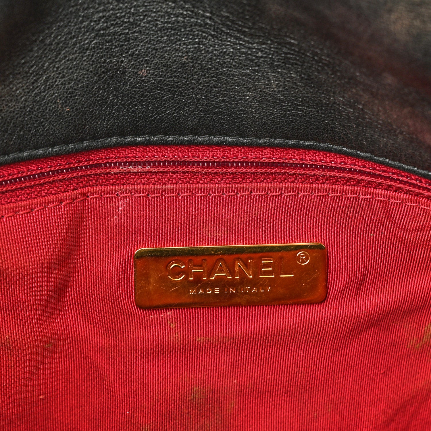 Chanel Lambskin Quilted Medium Chanel 19 Flap Black 6 of 12