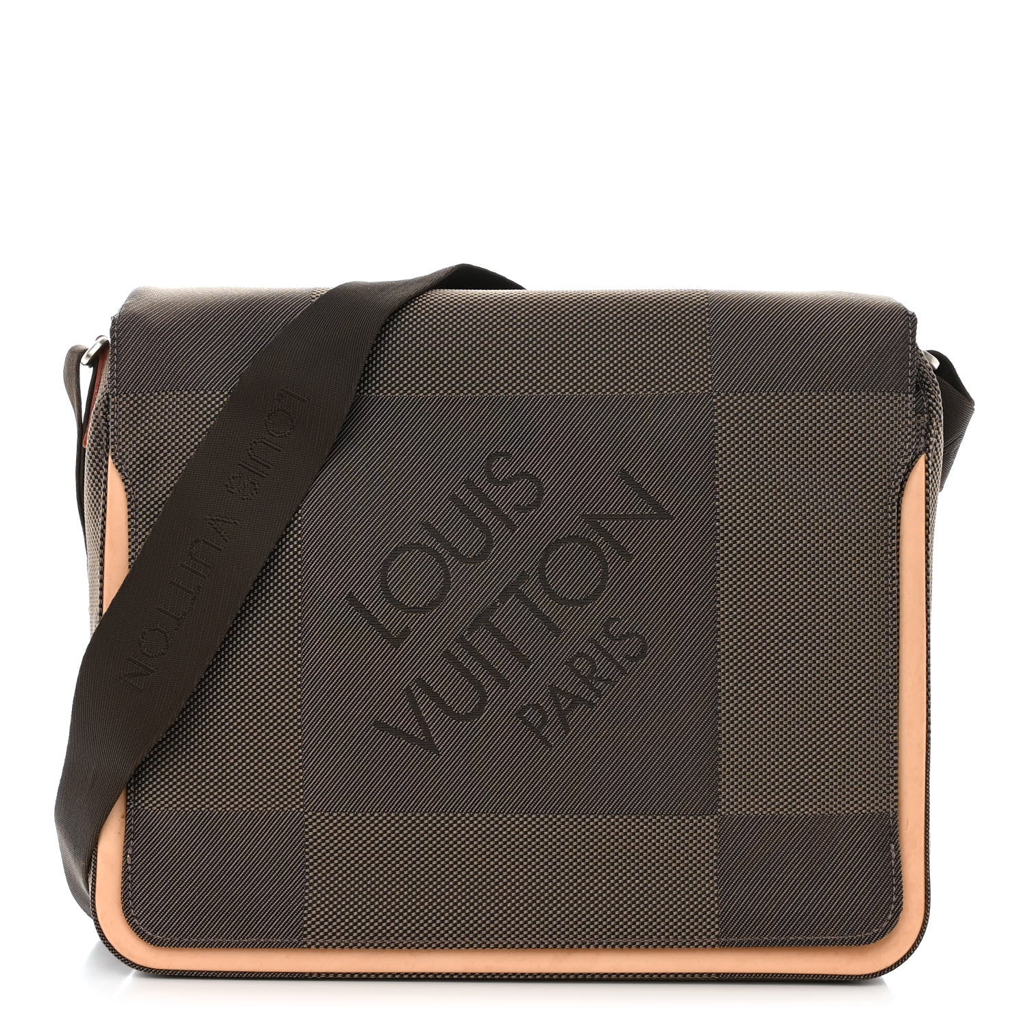 Louis Vuitton Damier Geant Messenger Bag Terre 1 of 12