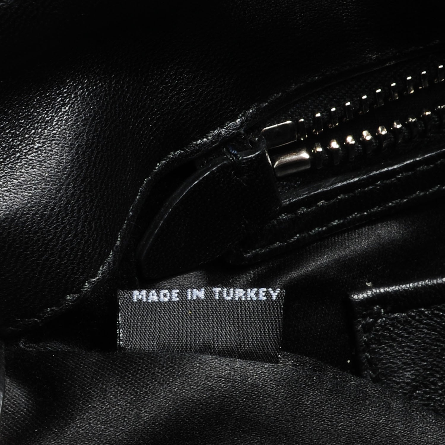 Miu Miu Matelasse Leather Swarovski Crystal Tote Black 6 of 9