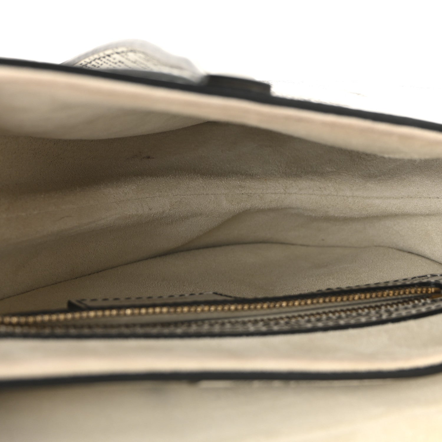 Christian Dior Calfskin Newspaper Printed Saddle Bag With Strap Black White 5 of 10